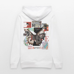 Zentharior, Schmetterling, 1st | Cruiser, Unisex Bio-Hoodie - Weiß