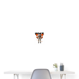 Lunaris, Astronaut, 1st | Poster 20x30 cm - Weiß