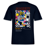 Shennong, Augen, 1st | Essential, Relaxed Fit Unisex Bio T-Shirt - Navy