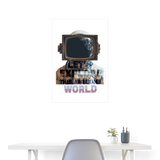 Denebris, Astronaut, 1st | Poster 60x90 cm - Weiß