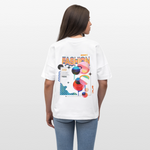 Ragnarion, Planeten, 1st | Blaster, Oversize Bio T-Shirt, Unisex - Weiß