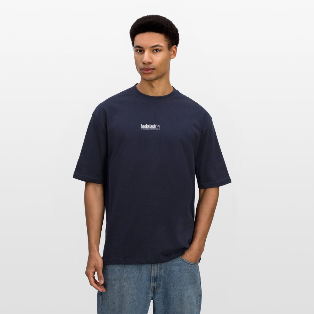 Posei, Taube, 1st | Breezy, Oversized Unisex T-Shirt - Navy