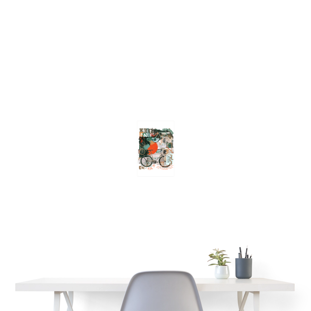 Eldrathis, Fahrrad, 1st | Poster 20x30 cm - Weiß
