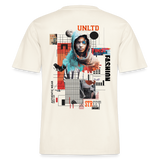 Celestrion, Cyborg, 1st | Essential, Relaxed Fit Unisex Bio T-Shirt - Naturweiß 
