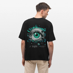 Persephone , Auge, 1st | Blaster, Oversize Bio T-Shirt, Unisex - Schwarz