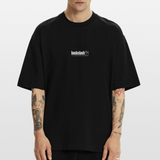 Eosan, Wolf, 1st | Heve, Heavyweight Oversized Bio T-Shirt, Unisex - SOLID BLACK