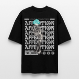 Hestian, Rose, 1st | Blaster, Oversize Bio T-Shirt, Unisex - Schwarz