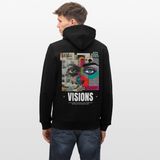 Omoikane, Augen, 1st | Cruiser, Unisex Bio-Hoodie - Schwarz