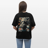 Phoebean, Neptun, 1st | Blaster, Oversize Bio T-Shirt, Unisex - Schwarz