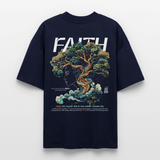Hades, Baum, 1st | Blaster, Oversize Bio T-Shirt, Unisex - Navy