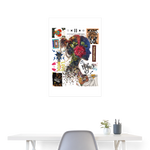 Altairon, Mädchen, 1st | Poster 60x90 cm - Weiß