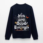 Anubis, Baum, 1st | Roller, Unisex Bio-Sweatshirt - Navy