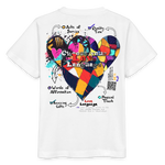 Baldurion, Herzen, 1st | Kinder Bio T-Shirt - Weiß