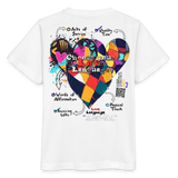 Baldurion, Herzen, 1st | Kinder Bio T-Shirt - Weiß