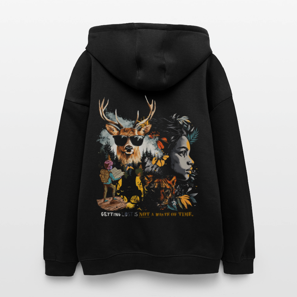 Orphean, Reh, 1st | Freshhood, Oversized Unisex Hoodie - Schwarz