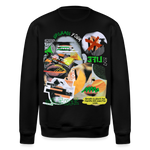 Ereban, Lippen, 1st | Roller, Unisex Bio-Sweatshirt - Schwarz