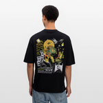 Ryujin, Falke, 1st | Breezy, Oversized Unisex T-Shirt - Schwarz