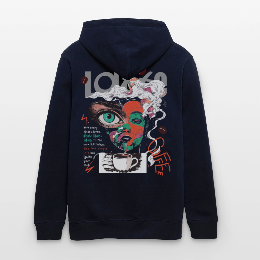 Zalzalak, Kaffee, 1st | Cruiser, Unisex Bio-Hoodie - Navy