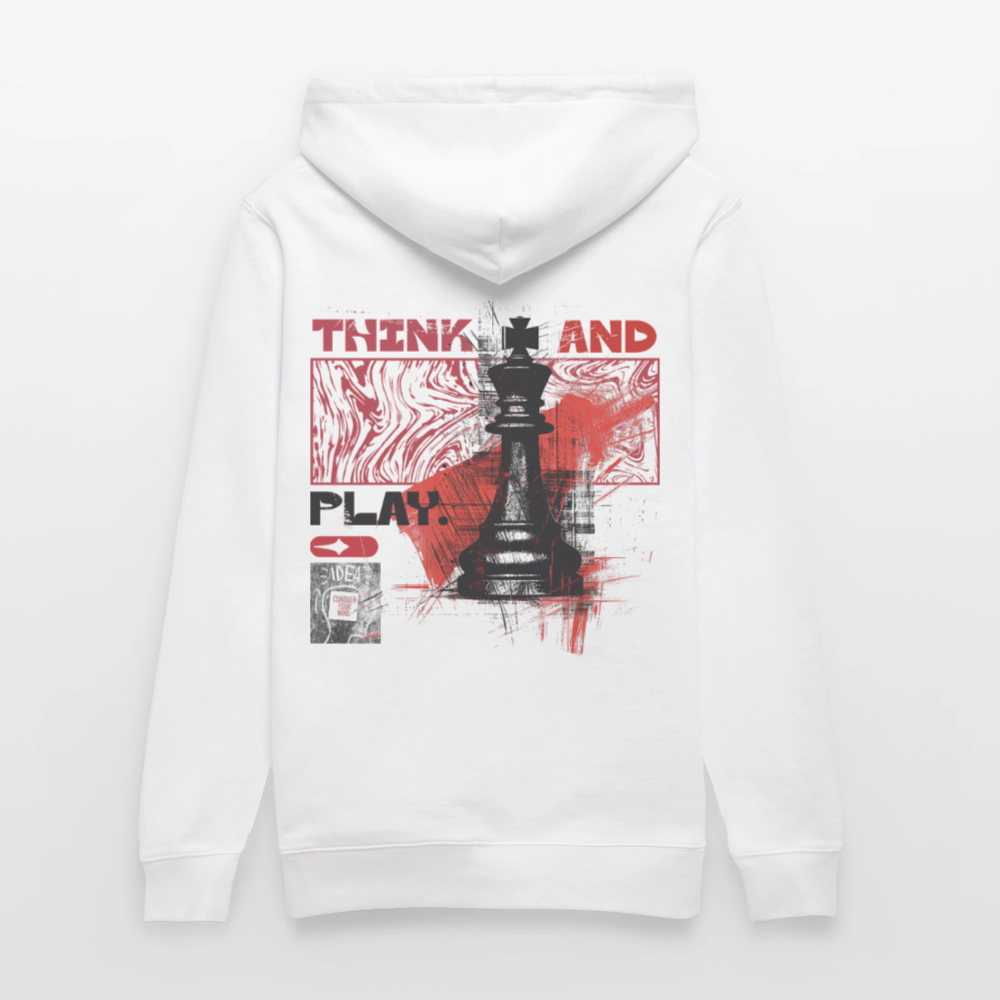 Orionis, Schach, 1st | Cruiser, Unisex Bio-Hoodie - Weiß