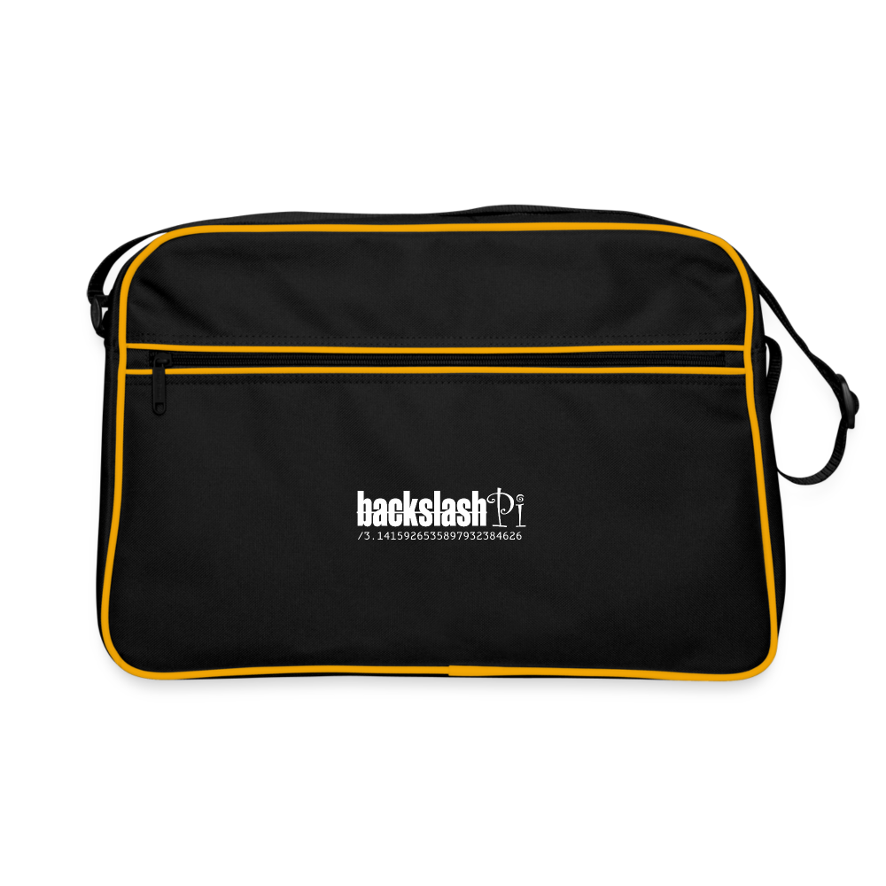 Retro Tasche - Schwarz/Gold