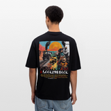 Morphean, Lokomotive, 1st | Breezy, Oversized Unisex T-Shirt - Schwarz