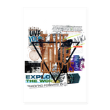 Celestaris, Schmetterling, 1st | Poster 60x90 cm - Weiß