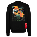 Izanagi, Sonnenbrille, 1st | Heavyweight Oversized Bio Sweater, Unisex - SOLID BLACK