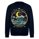 Izanami, Berge, 1st | Roller, Unisex Bio-Sweatshirt - Navy