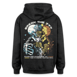 Fujin, Totenkopf, 1st | Freshhood, Oversized Unisex Hoodie - Anthrazit