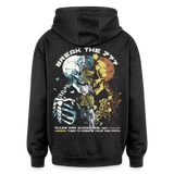 Fujin, Totenkopf, 1st | Freshhood, Oversized Unisex Hoodie - Anthrazit