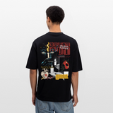 Athenia, Kerze, 1st | Breezy, Oversized Unisex T-Shirt - Schwarz