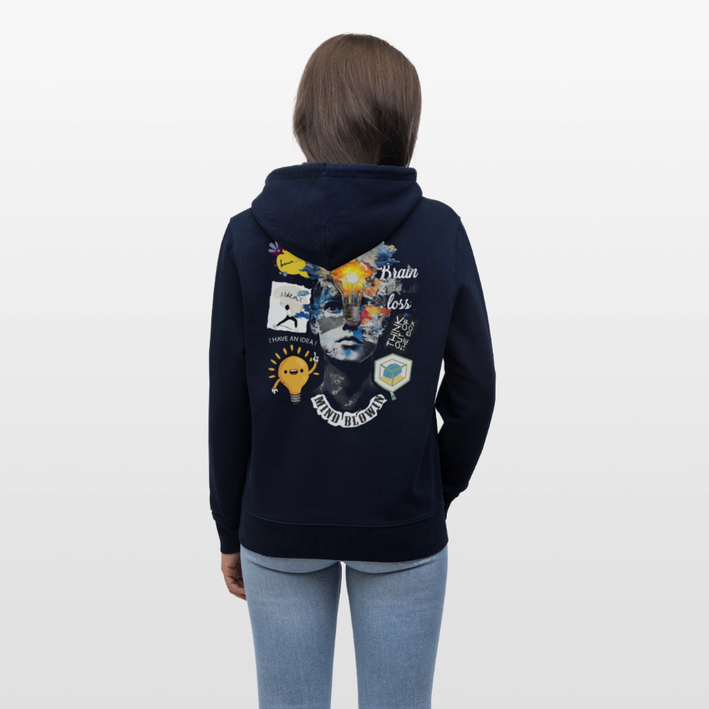 Rhean, Glühbirne, 1st | Cruiser, Unisex Bio-Hoodie - Navy