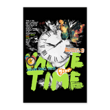 Ifrit, Uhr, 1st | Poster 60x90 cm - Weiß