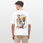 Verdantis, Blaue Augen, 1st | Blaster, Oversize Bio T-Shirt, Unisex - Weiß