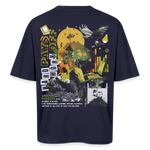 Ryujin, Falke, 1st | Breezy, Oversized Unisex T-Shirt - Navy