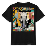 Thanatain, Elefant, 1st | Kinder Bio T-Shirt - Schwarz