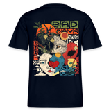 Eosan, Wolf, 1st | Essential, Relaxed Fit Unisex Bio T-Shirt - Navy