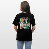 Siegfried, Augen, 1st | Essential, Relaxed Fit Unisex Bio T-Shirt - Schwarz