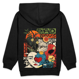 Eosan, Wolf, 1st | Kinder Hoodie - Schwarz