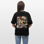 Hekatean, Sternzeichen, 1st | Blaster, Oversize Bio T-Shirt, Unisex - Schwarz