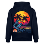 Eryan, Surfen, 1st | Cruiser, Unisex Bio-Hoodie - Navy