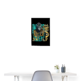 Herakles, Gorilla, 1st | Poster 40x60 cm - Weiß