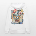 Seraphion, Gesichter, 1st | Cruiser, Unisex Bio-Hoodie - Weiß