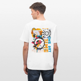 Arkenthos, Uhr, 1st | Essential, Relaxed Fit Unisex Bio T-Shirt - Weiß