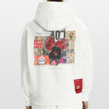 Galevar, Liebe, 1st | Heavyweight Oversized Bio Hoodie, Unisex - OFF WHITE