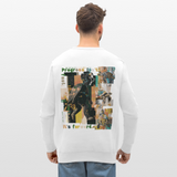Xantherion, Schildkröte, 1st | Roller, Unisex Bio-Sweatshirt - Weiß
