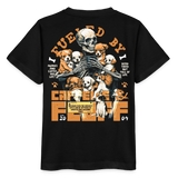 Nyxian, Skelet & Welpen, 1st | Kinder Bio T-Shirt - Schwarz