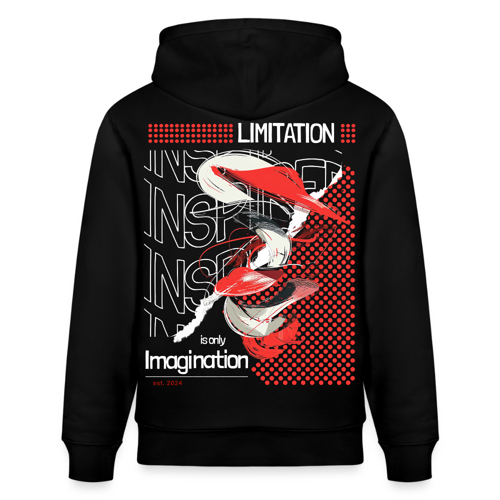 Xiwangmu, Muschel, 1st | Cruiser, Unisex Bio-Hoodie - Schwarz