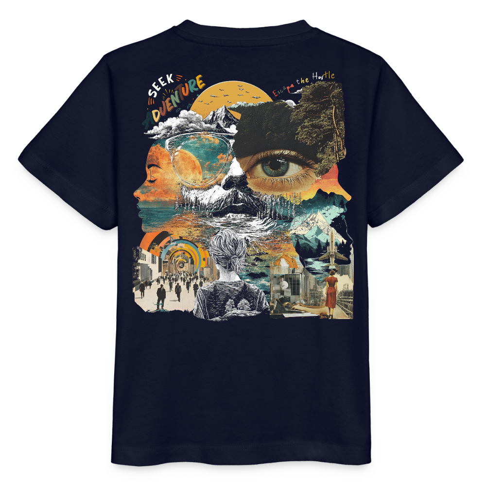 Helian, Frau, 1st | Kinder Bio T-Shirt - Navy