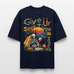 Mihriban, Skelet, 1st | Blaster, Oversize Bio T-Shirt, Unisex - Navy